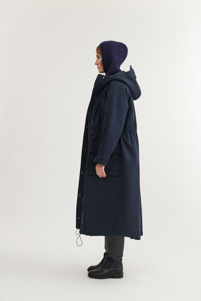 Basic Apparel Ajlin Parka Jakker 606 Sky Captain